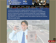 Tablet Screenshot of licenciainternacional.com